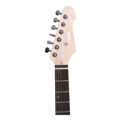 Haze SH1910 Metallic Green "Liquid Crystal" Electric Guitar with Dual Humbuckers