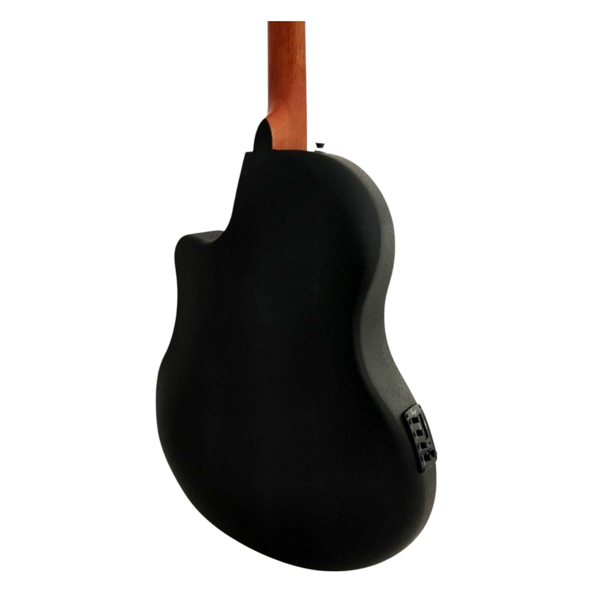 Haze SP721CEQBLS Roundback Built-In Pickups/Tuner Acoustic Guitar - Blue with Accessories and 10W Amp. (Optional)