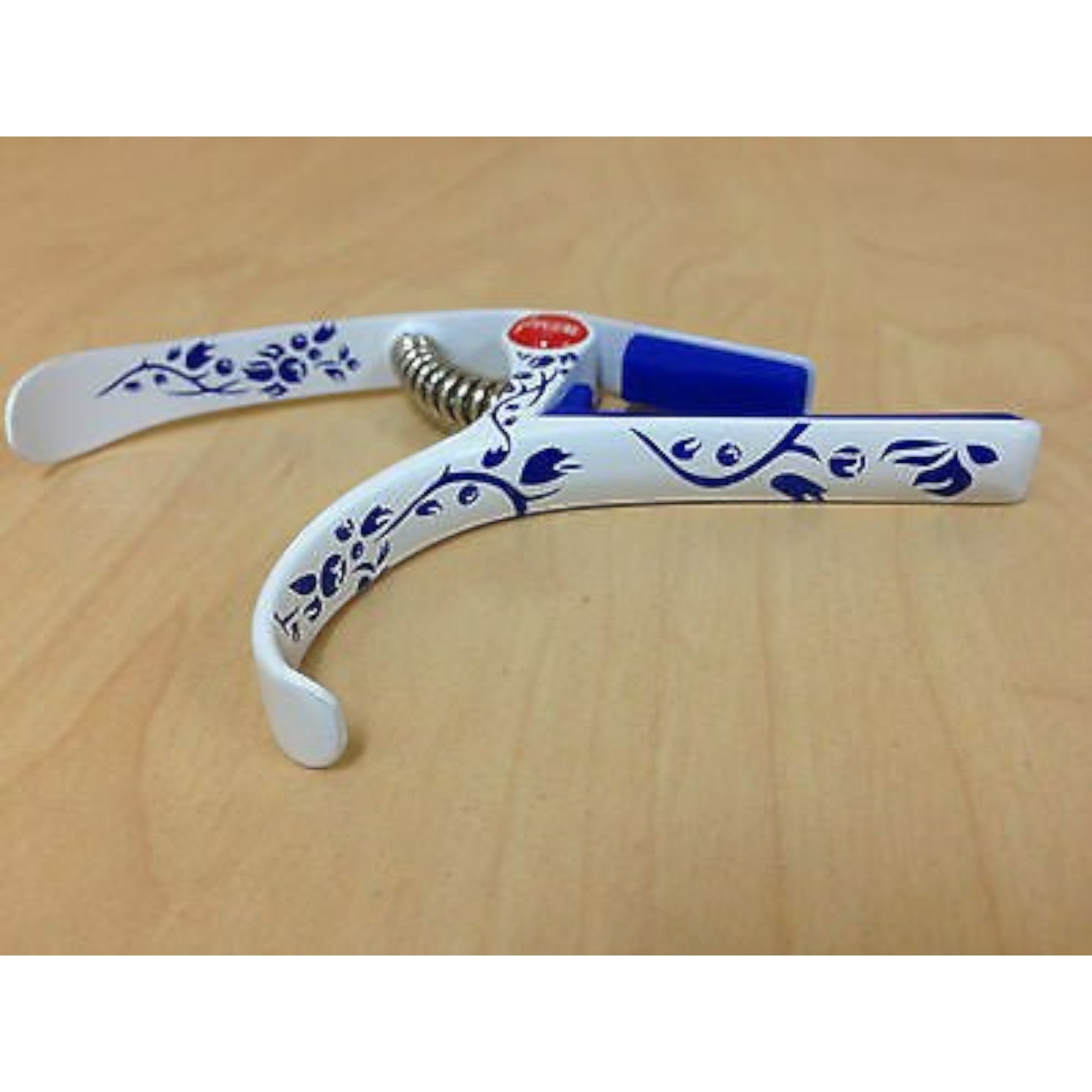 Haze DC06C Top Grade Zinc Alloy Acoustic/Classical Guitar Capo - Ceramic Paint + 3 Picks