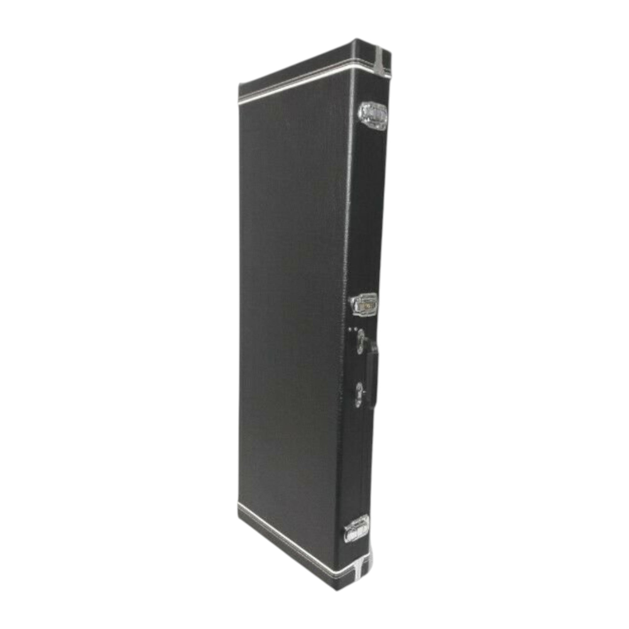 Haze 40PB Electric Precision Bass Rectangle Guitar Hard Case - Lockable, Black