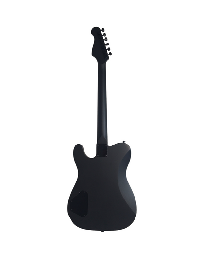 Haze Semi-Hollow HH Maple Neck HTL Electric Guitar - Black HSE501BK