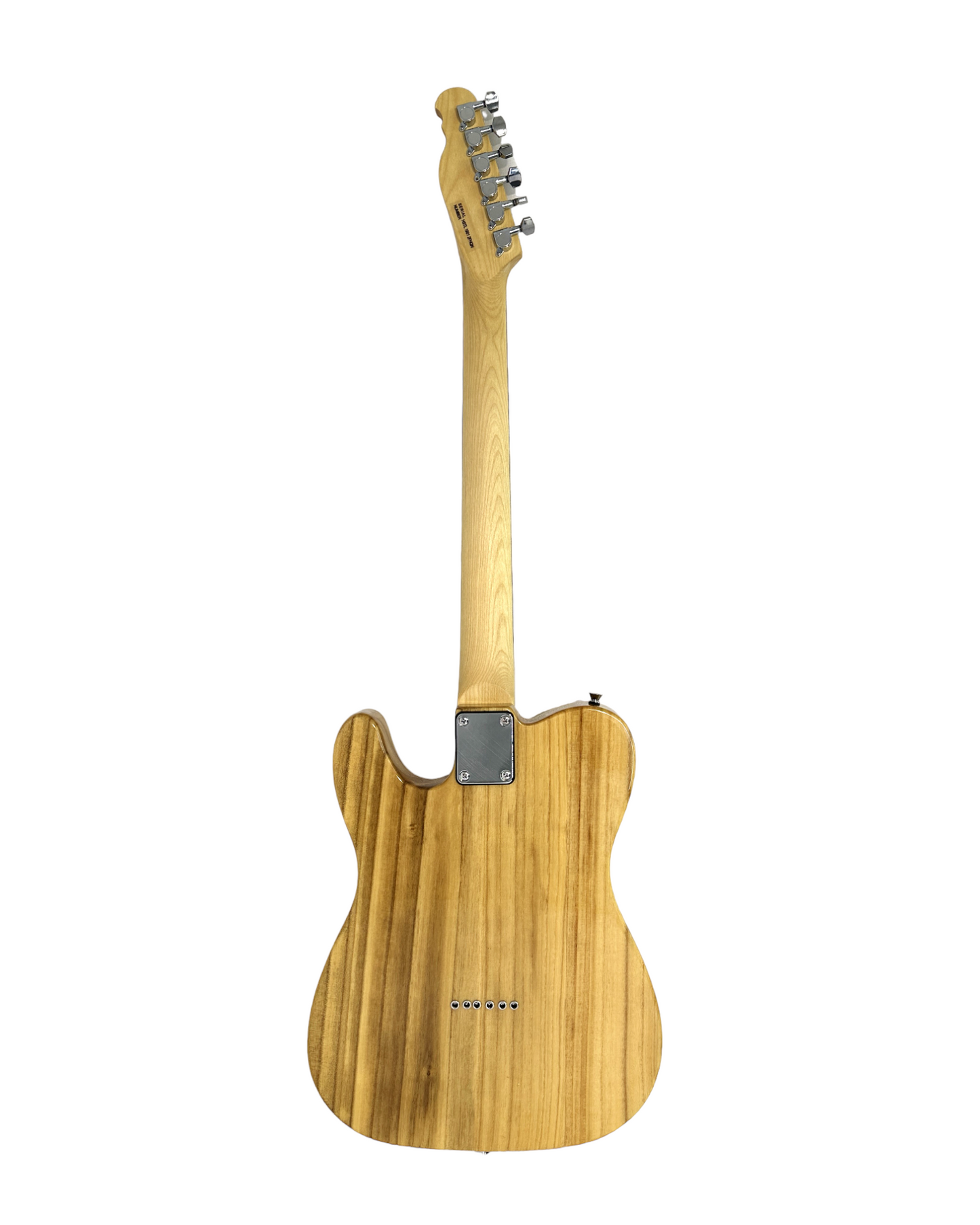 Haze Semi-Hollow Lightweight Quilted Paulownia Electric Guitar - Natural
