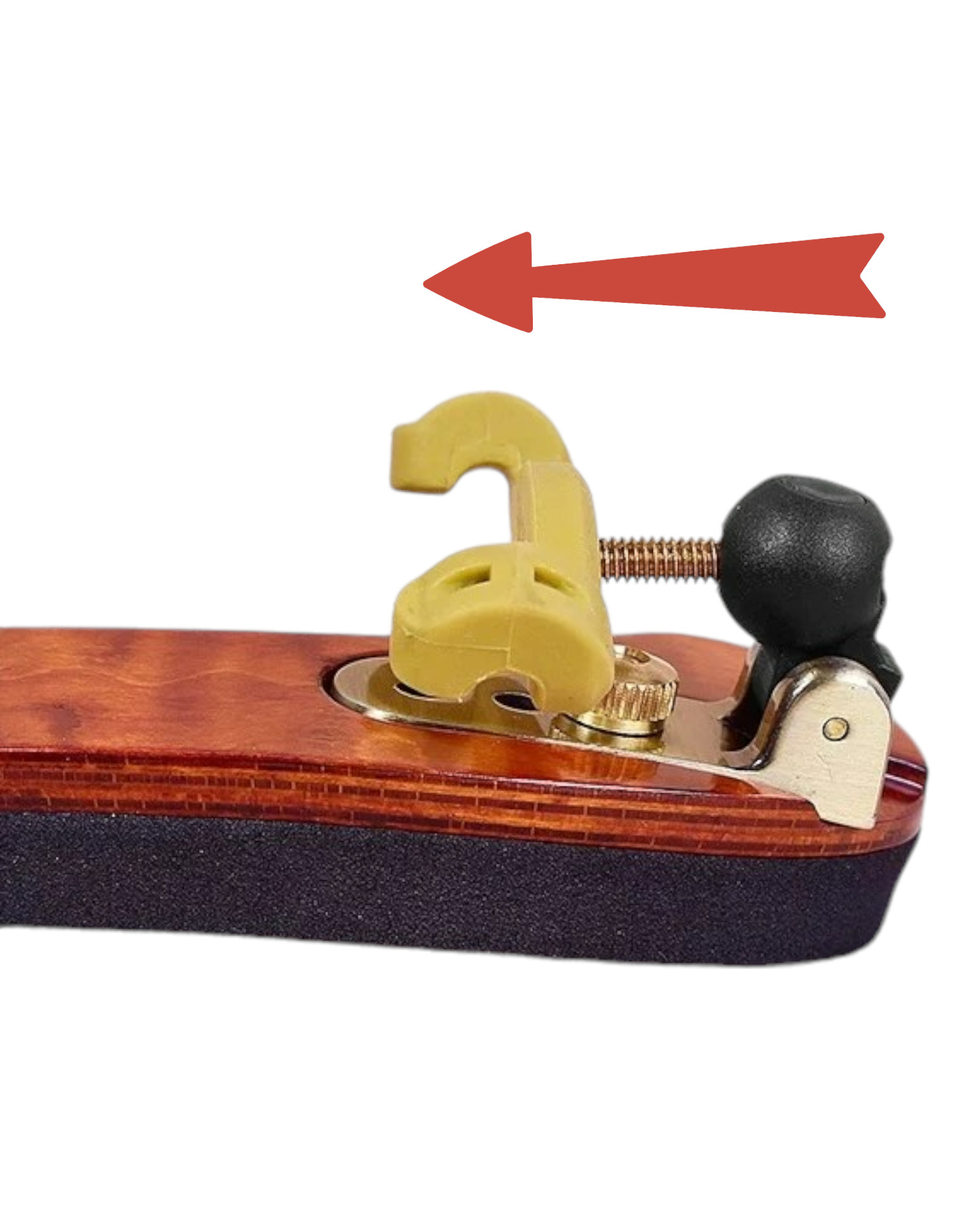 Kapaier Collapsible Arched Violin Shoulder Rest for 3/4 and 4/4 Size - NO950