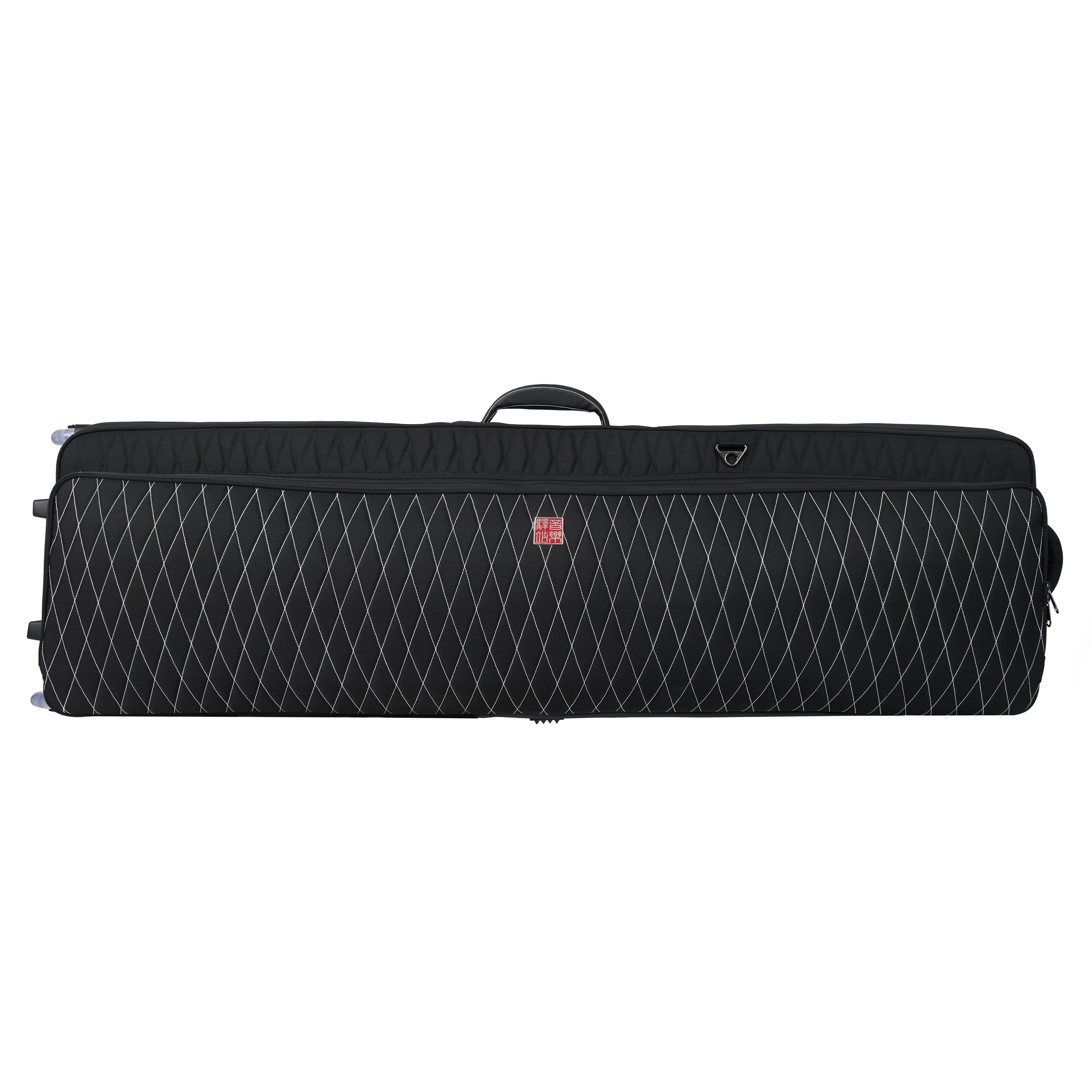 Music Area RB30 30mm Padded Weather-Proof Case for 88-Key Electric Keyboard w/ Wheels-  RB30KEY88BLK