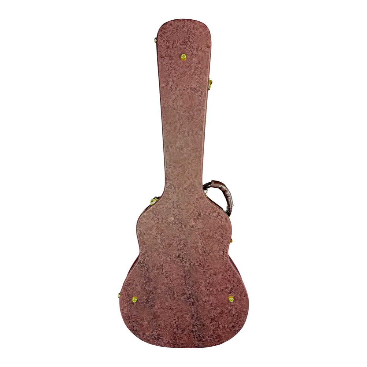 Haze HC020HAB Brown Arch Top Hard Guitar Case Fits 335 with Lock