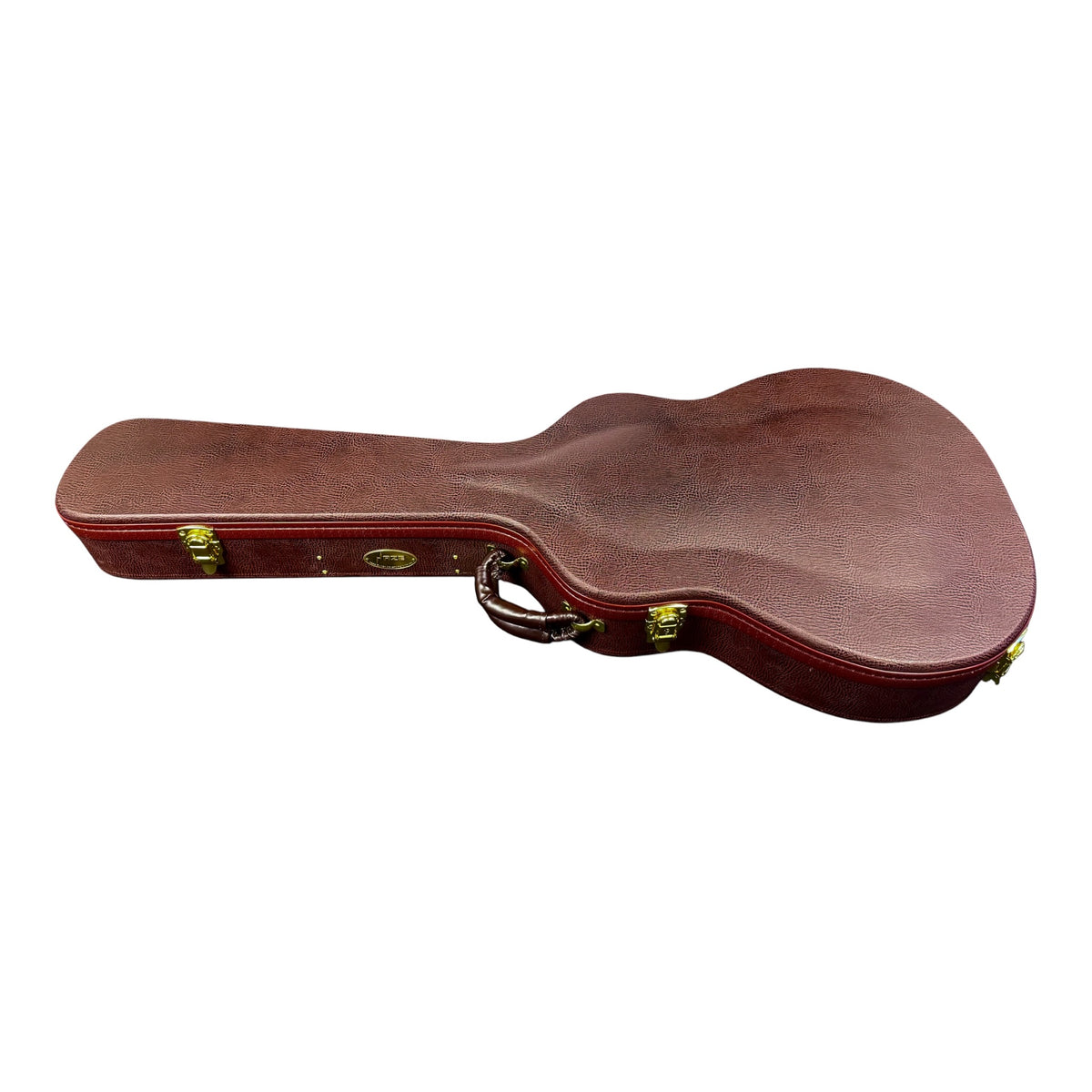 Haze HC020HAB Brown Arch Top Hard Guitar Case Fits 335 with Lock