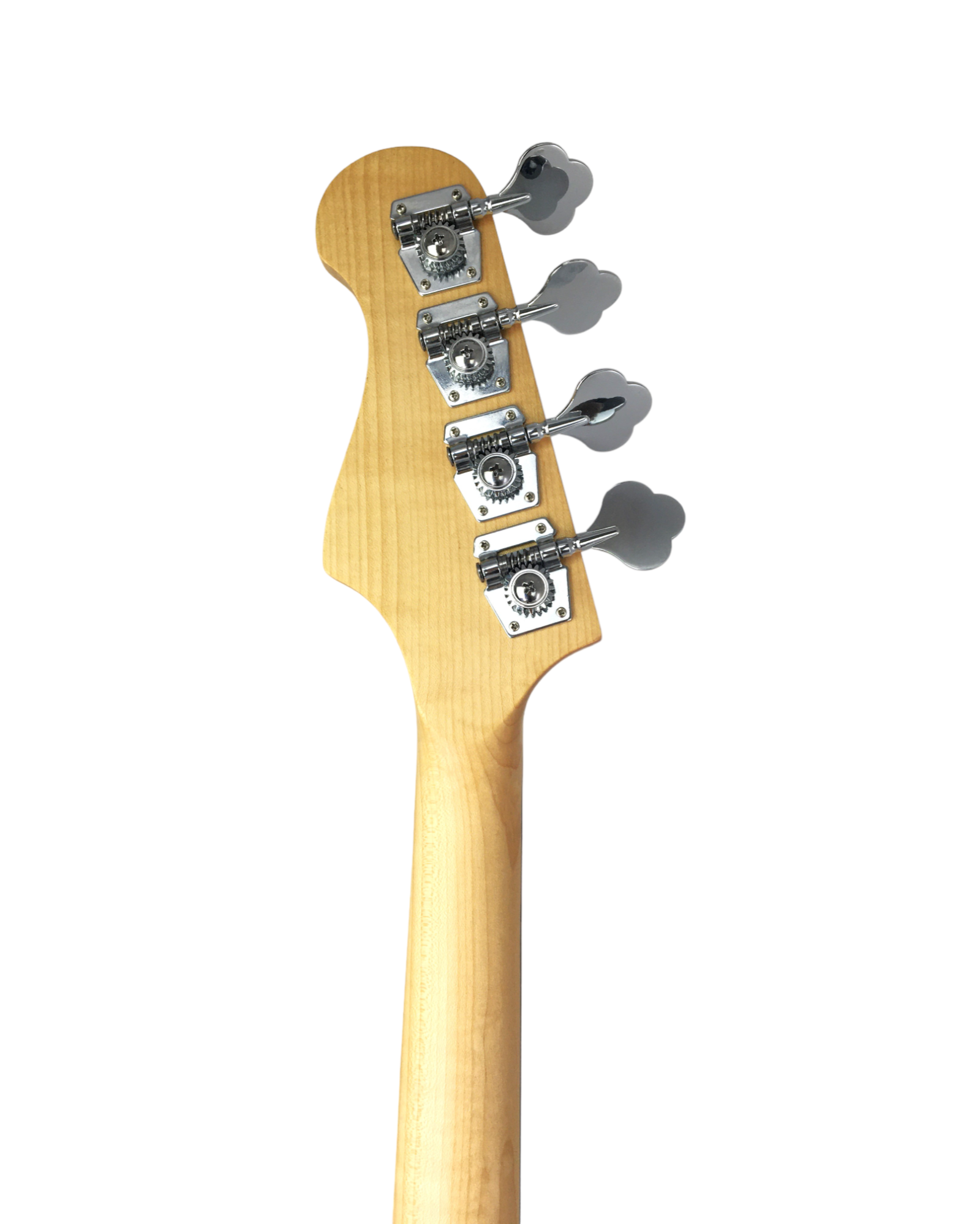 Haze Single-Coil Solid Basswood J-Style Electric Bass Guitar - Sunburst SBG387BS