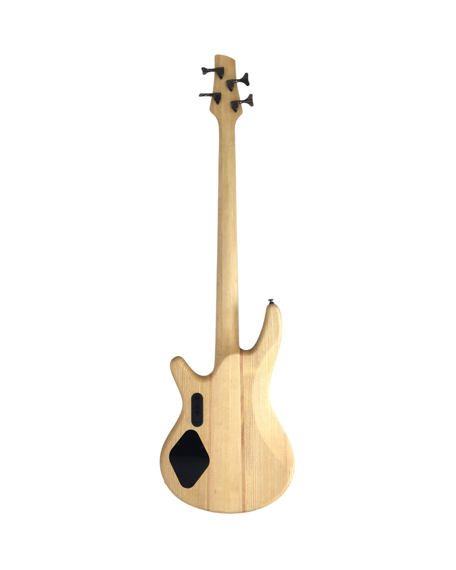 Haze Novara Electric Bass Guitar Premium Ash Maple Body  - Natural B327N