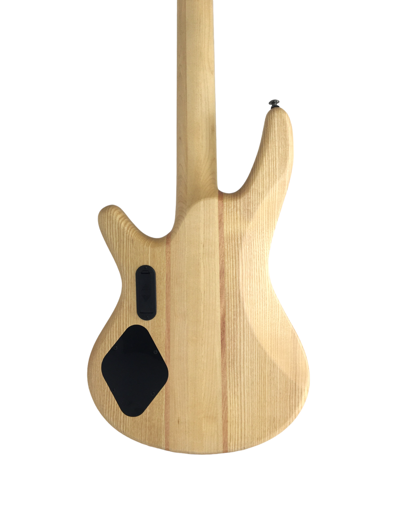 Haze Novara Electric Bass Guitar Premium Ash Maple Body  - Natural B327N