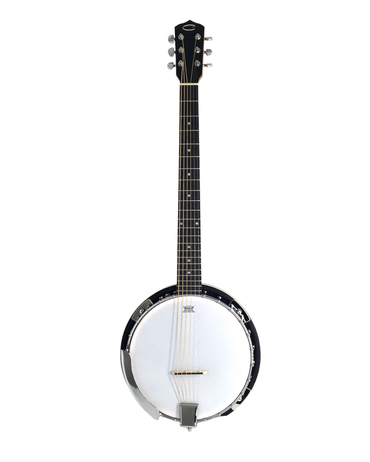 Caraya 6-String Mahogany Body Resonator Banjo - Natural BJ006