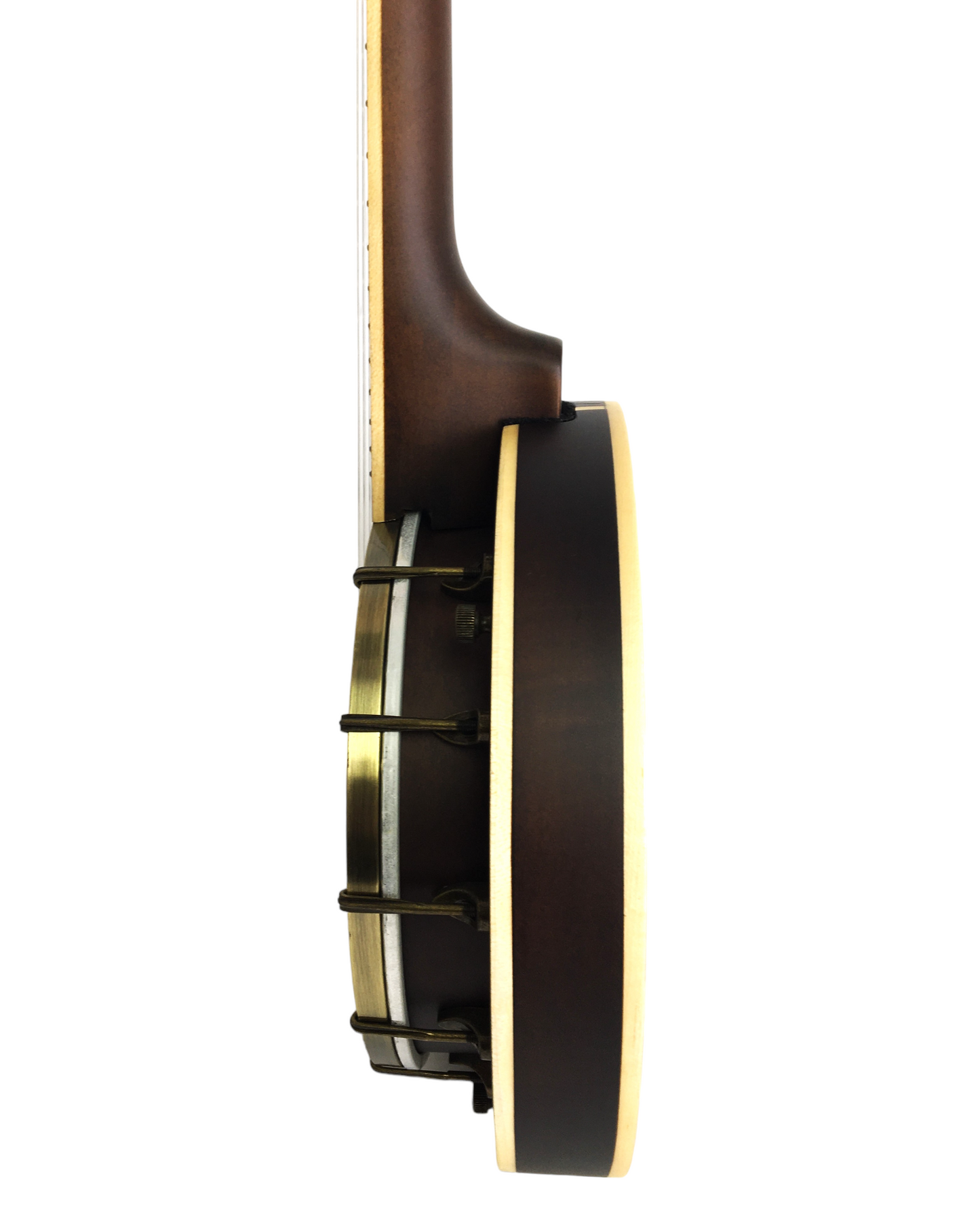 Caraya 4-String Maple Body Resonator Banjolele - Natural SBJUK118