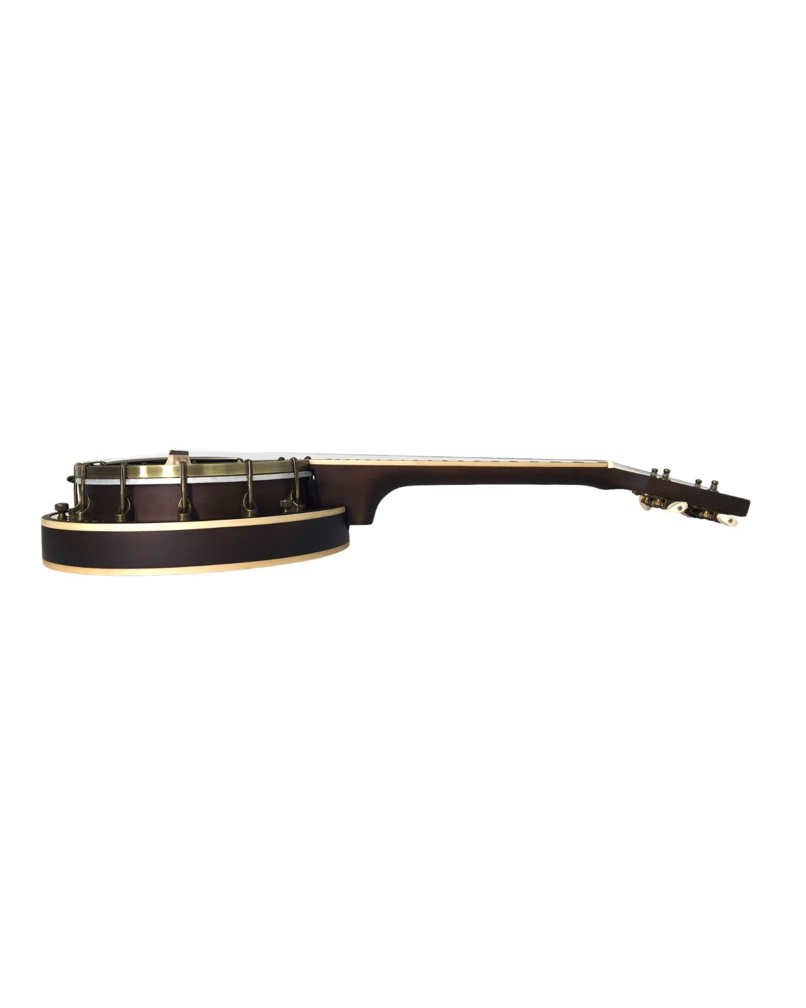 Caraya 4-String Maple Body Resonator Banjolele - Natural SBJUK118