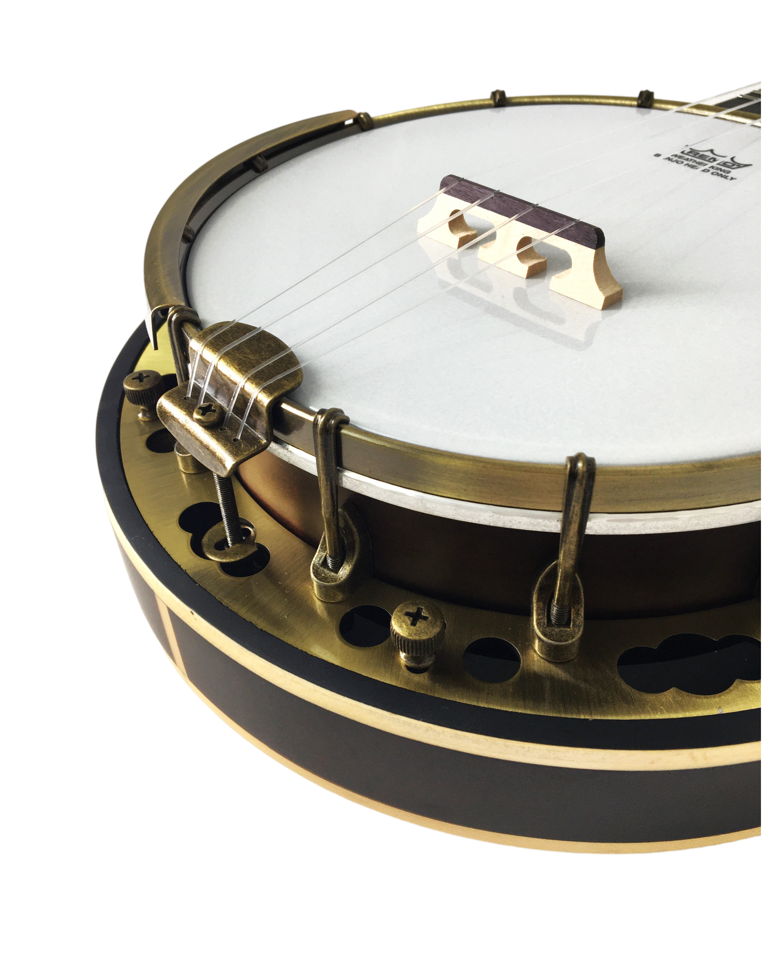 Caraya 4-String Maple Body Resonator Banjolele - Natural SBJUK118