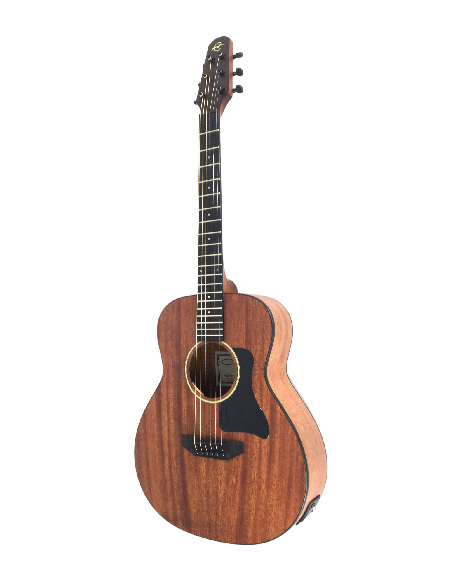 Caraya SAFAIR36EQ 36 Mahogany Travel Acoustic Guitar w/Built-in EQ+  Accessories