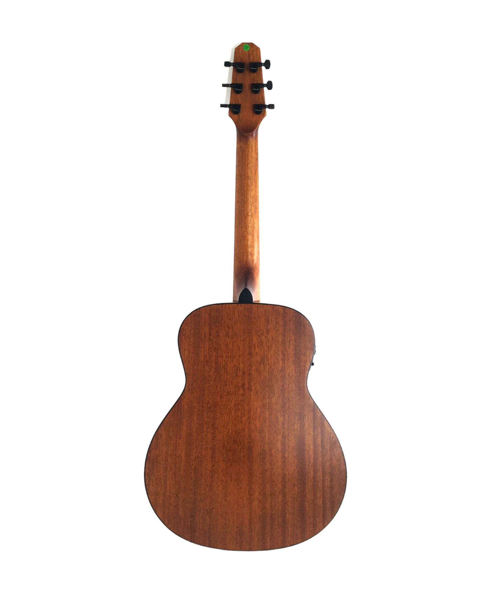 Caraya Solid Mahogany Built-In Pickups/Tuner Acoustic Guitar