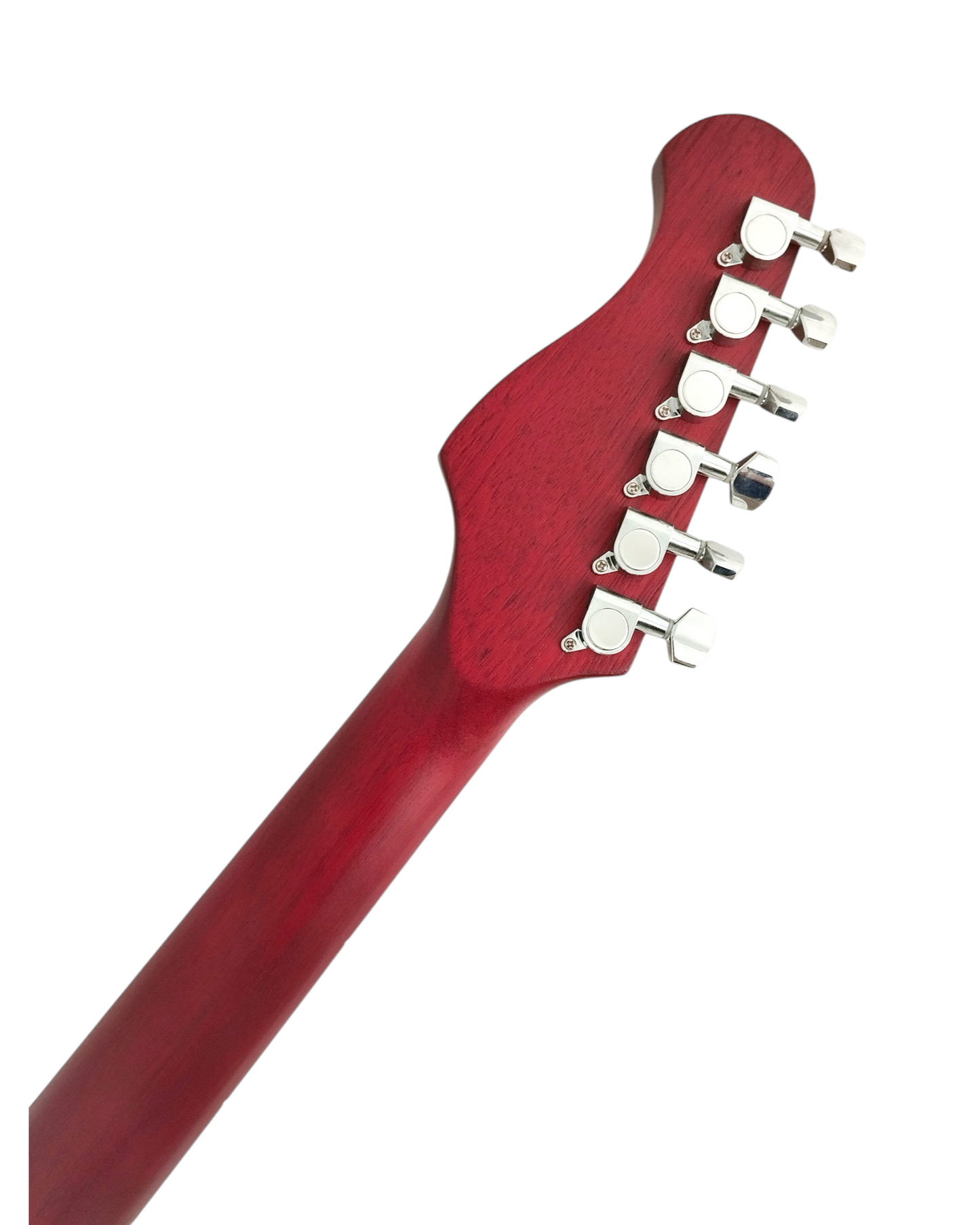 Haze Split Coil Tremolo Bar Contoured HTL Electric Guitar - Red KATLSRD