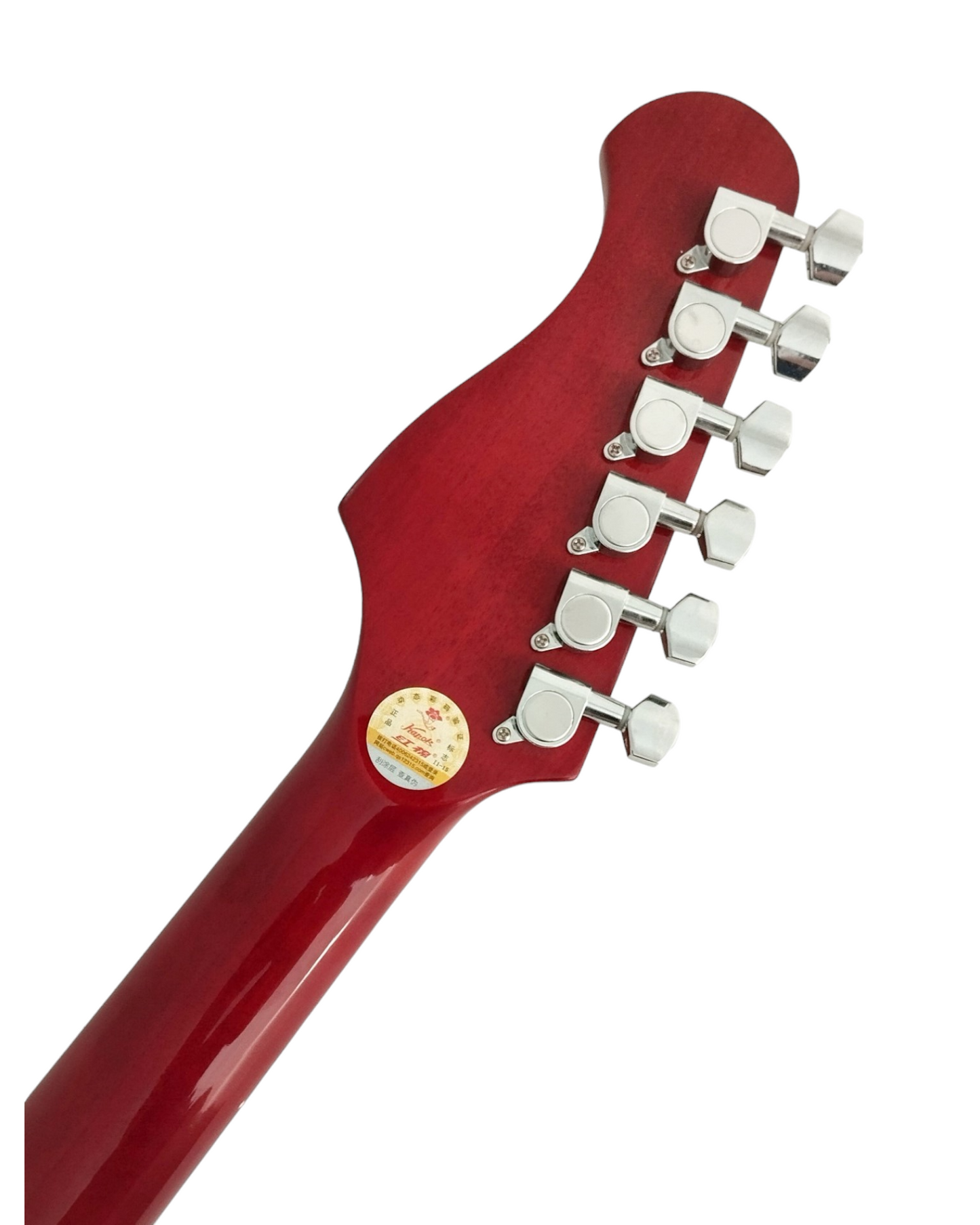 Kapok Split Coil pickup Tremolo Bar Contoured HTL Electric Guitar - Redburst KATLTRD