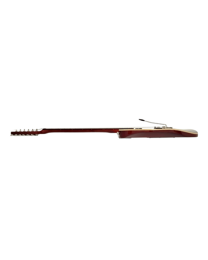 Kapok Split Coil pickup Tremolo Bar Contoured HTL Electric Guitar - Redburst KATLTRD