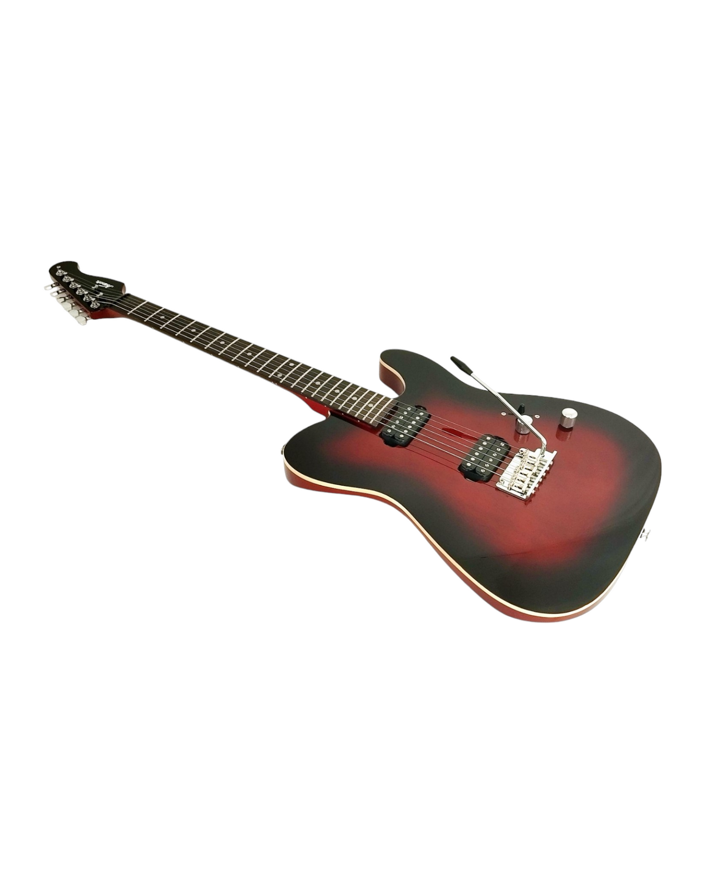 Kapok Split Coil pickup Tremolo Bar Contoured HTL Electric Guitar - Redburst KATLTRD