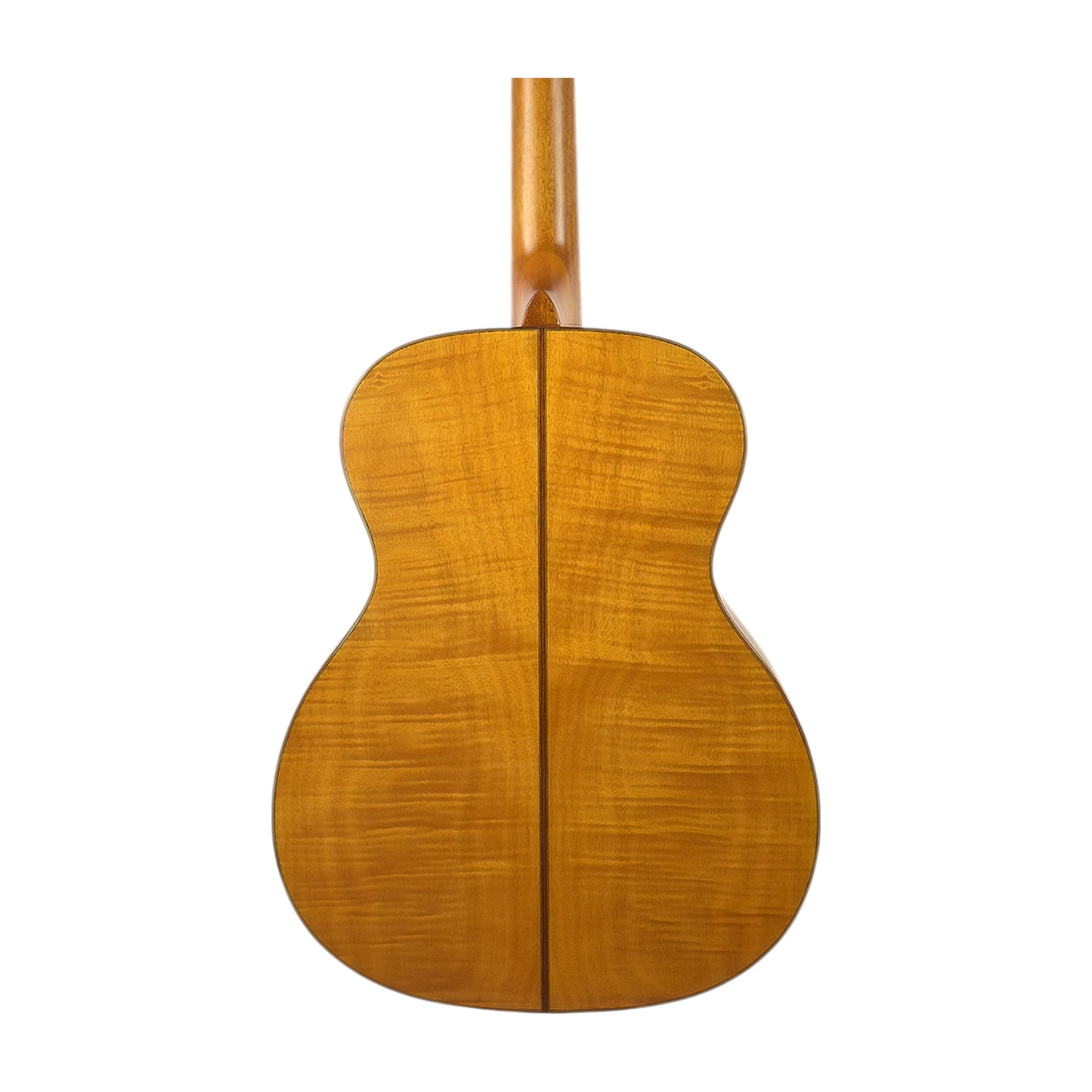 Klema K200JC Solid Canadian Cedar Top Flamed Mahogany Body Jumbo Acoustic Guitar - Natural
