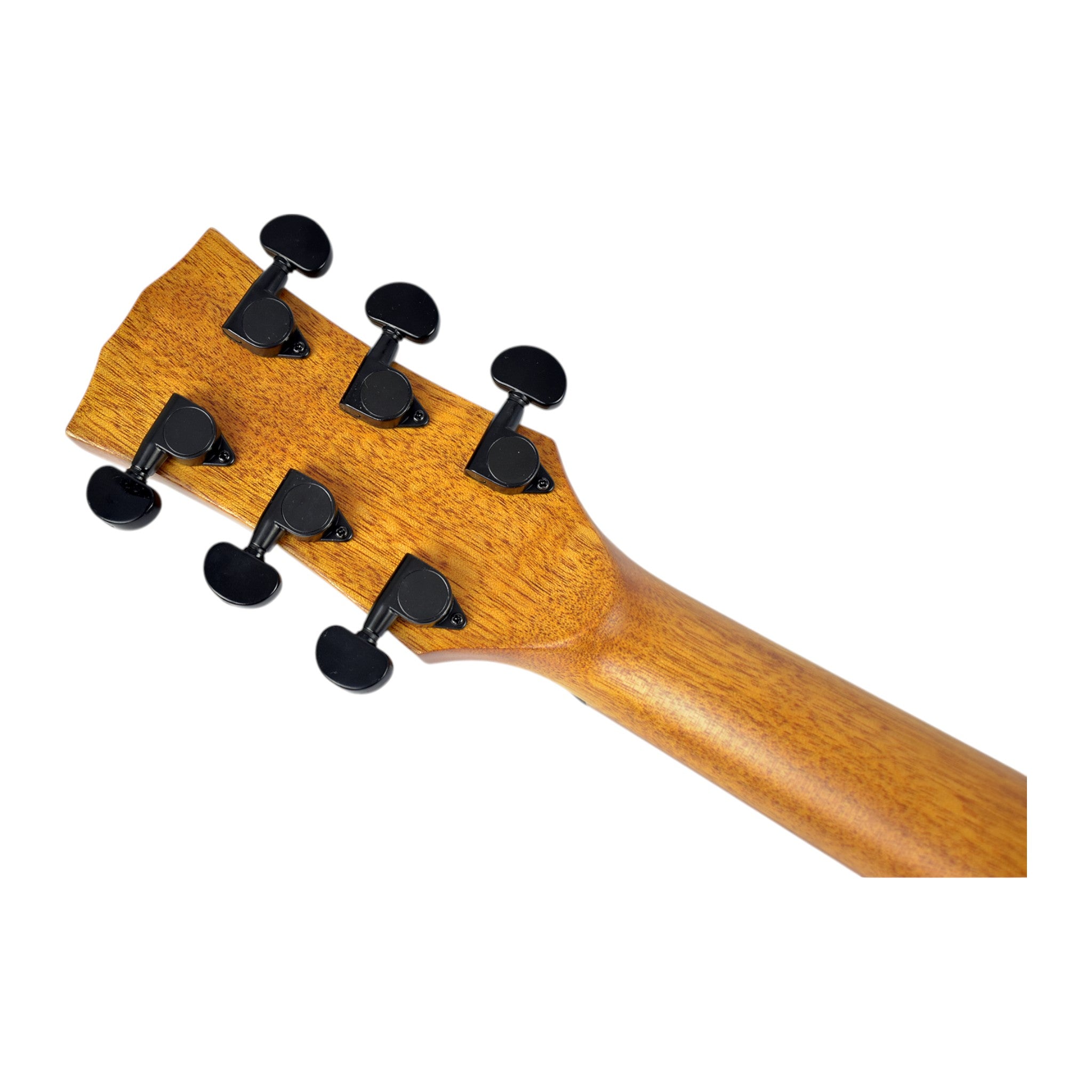 Klema K200JCCE Solid Canadian Cedar Fishman Pickups/Tuner Jumbo Acoustic Guitar - Natural