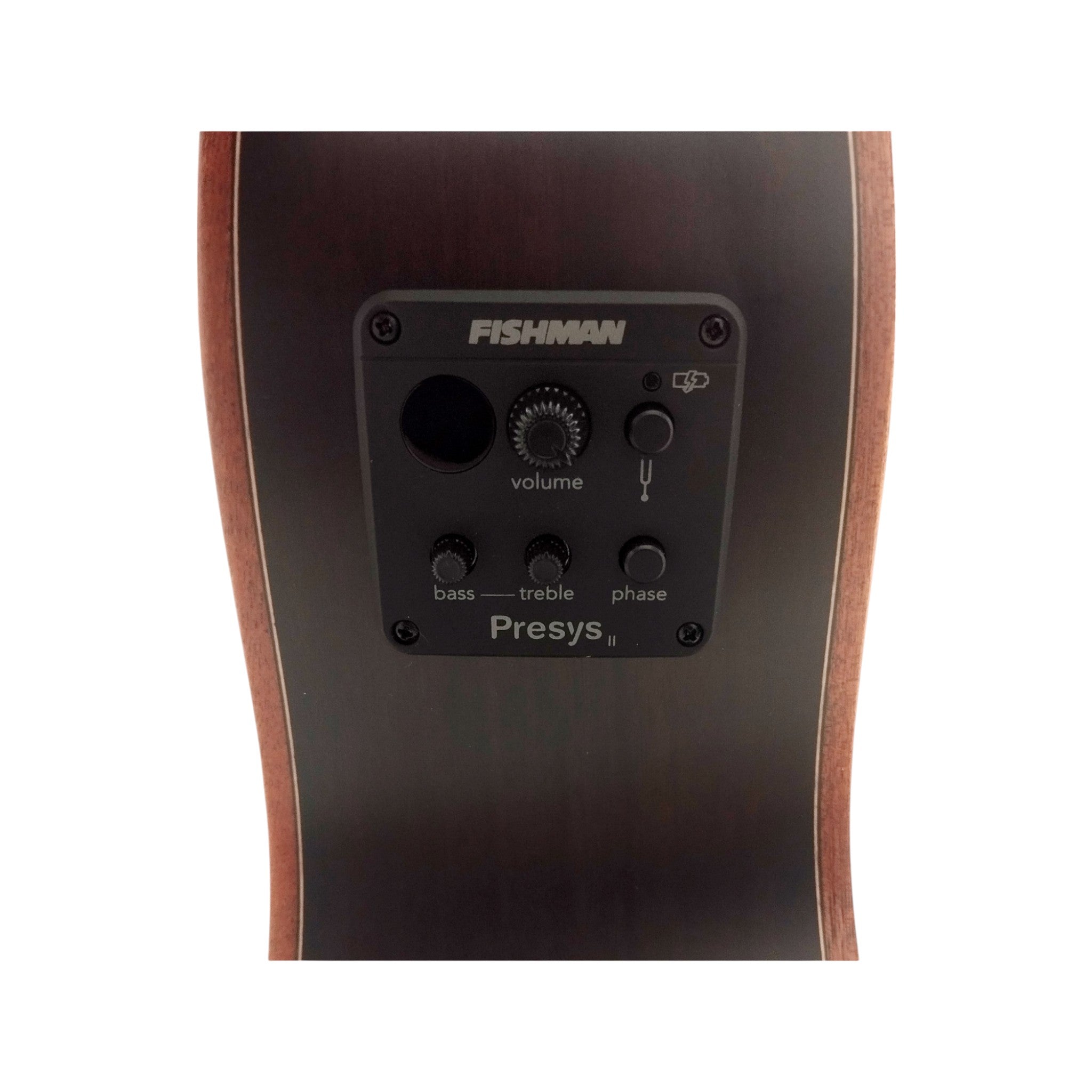 Klema K300JCCE Solid Cedar Top Indian Rosewood Body Fishman Pickup/Tuner Acoustic Guitar - Natural