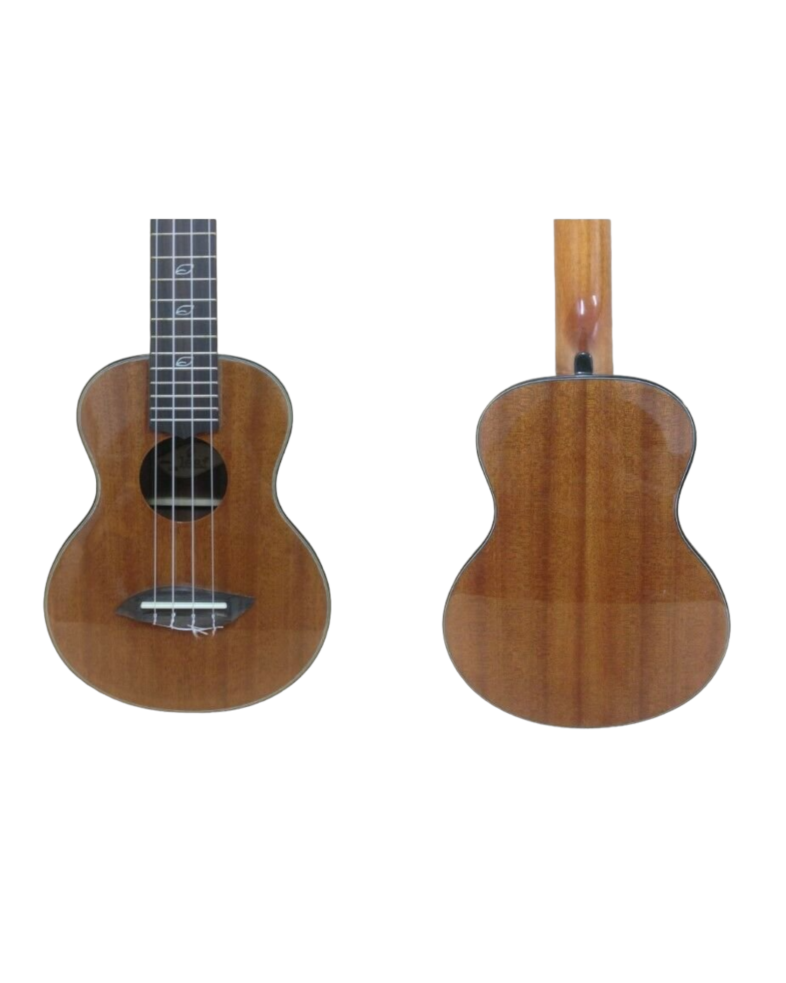 Leaf Mahogany Body Rosewood Fingerboard 19-Fret Concert Ukulele - Natural L100