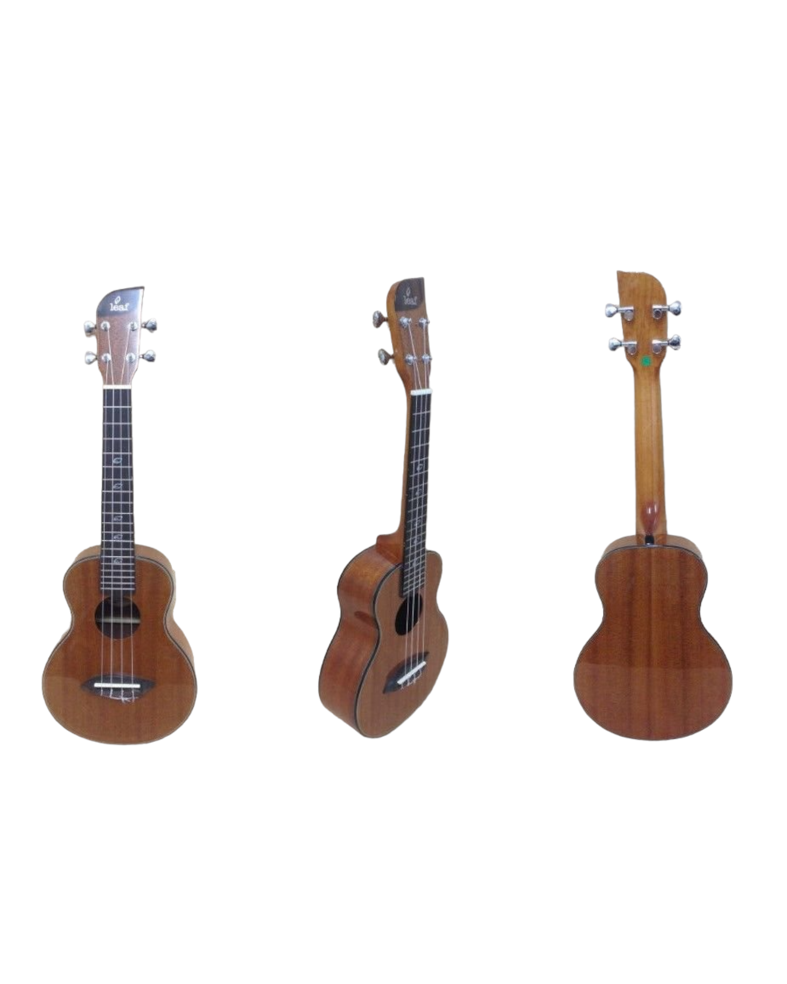 Leaf Mahogany Body Rosewood Fingerboard 19-Fret Concert Ukulele - Natural L100