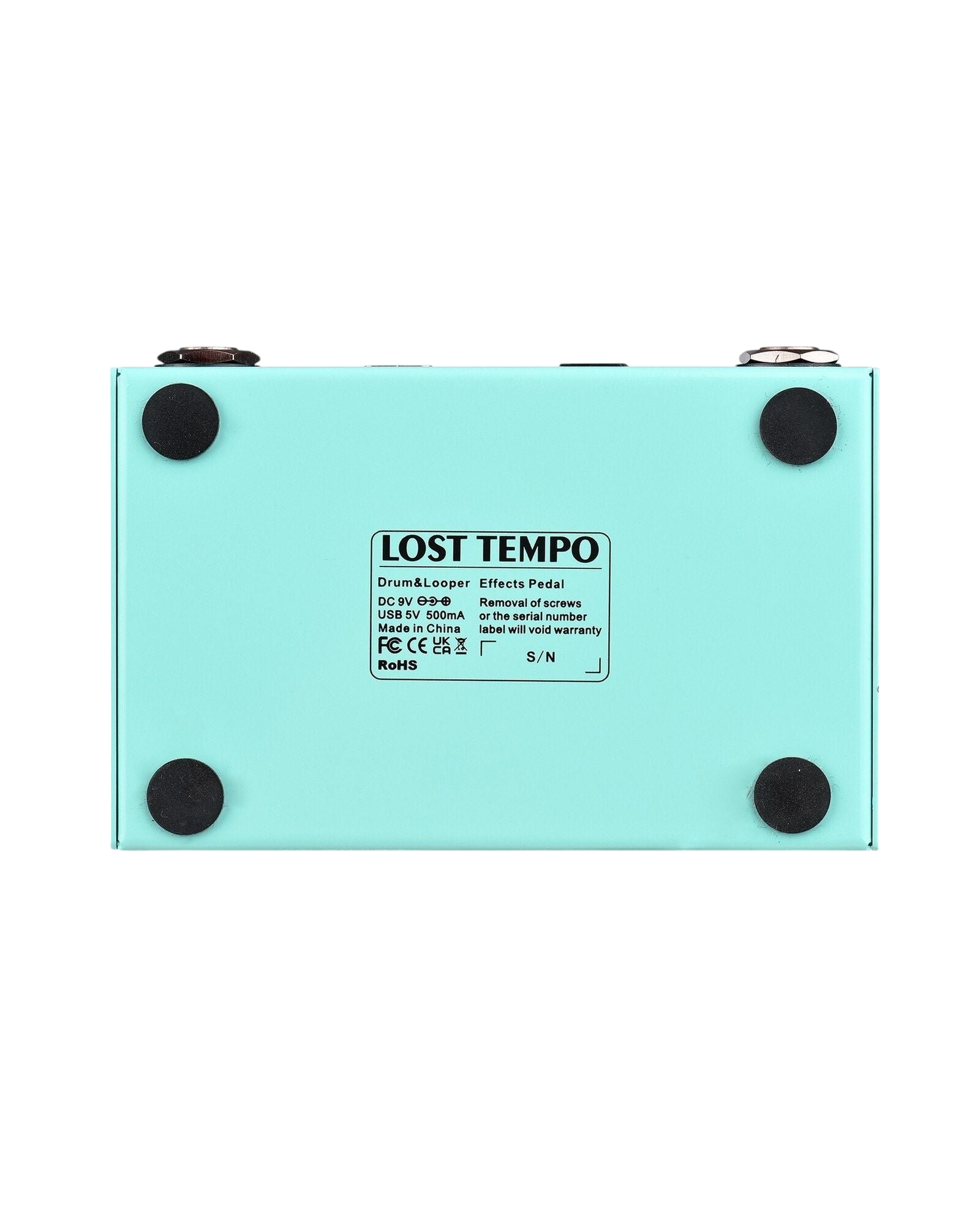 M-VAVE LOSTTEMPO Mini 2-in-1 Looper & Drum Beat Rhythm, Guitar Effects Pedal