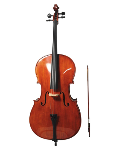 Symphony Solid wood handmade cello outfit LTC1150, 4/4 3/4 1/2 1/4 and 1/8 Size