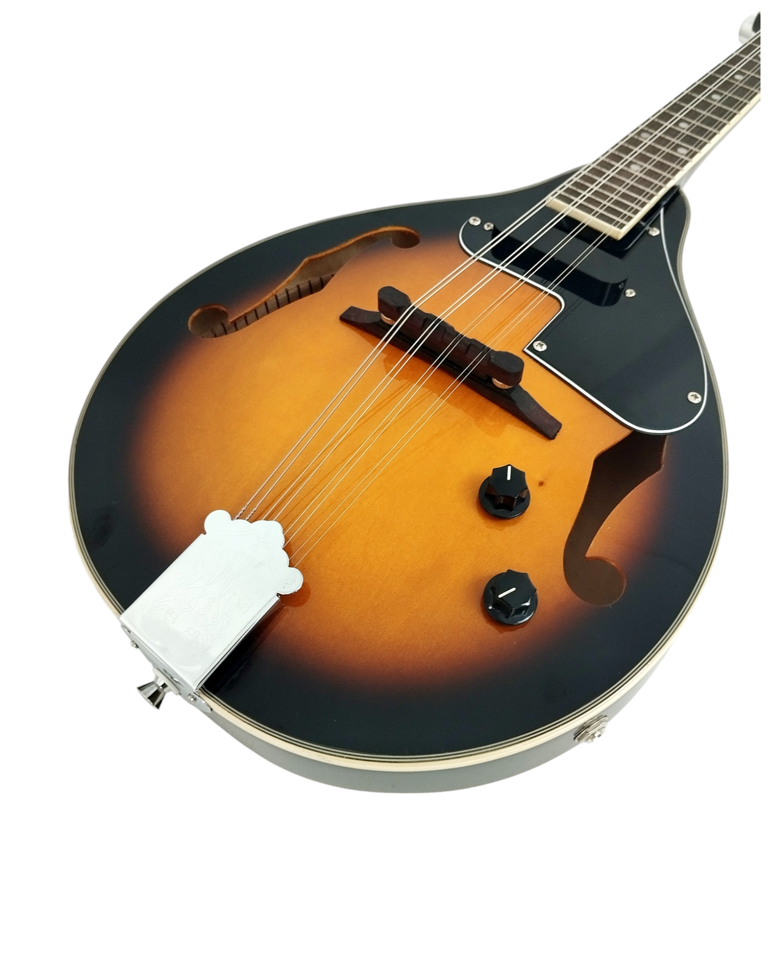 Caraya Linden A-Style Built-in Pickups Mandolin - Sunburst MA001EBS