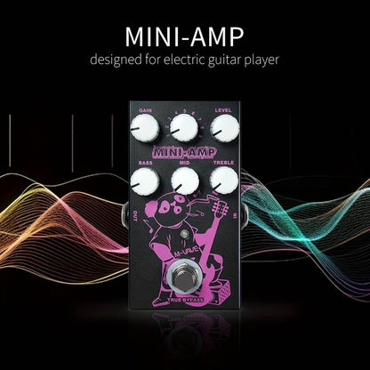 M-VAVE MINI-AMP Pre-amp Simulation Guitar Effect Pedal - MINIAMPP014015M