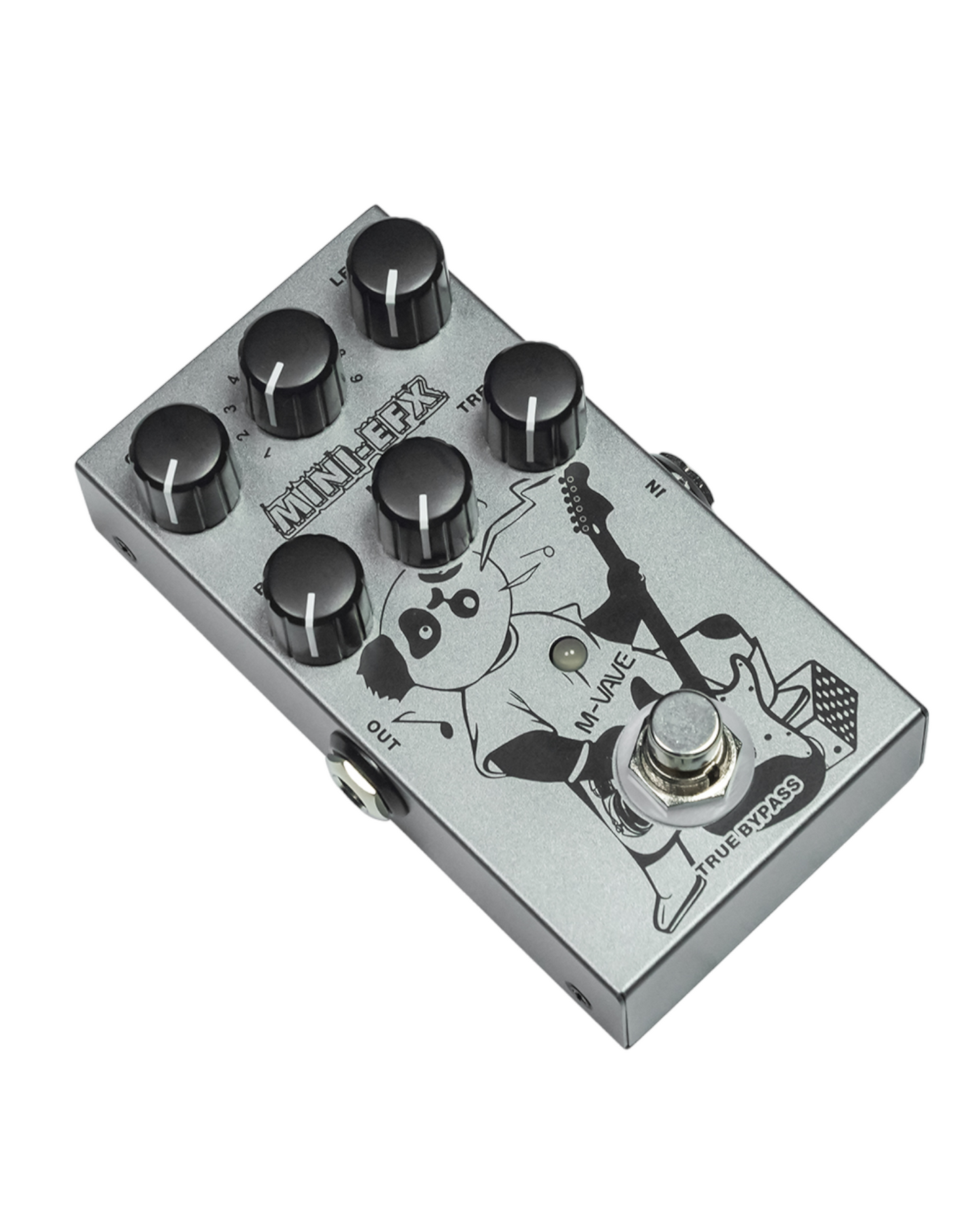 M-VAVE Electric Effects Pedals Heavy Metal Electric Guitar Overload Distortion Effector- MINIEFXP014015M