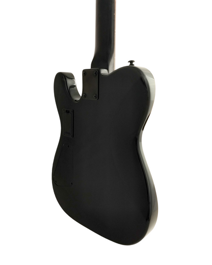 Haze Nylon String Piezo Mahogany HTL Electric Guitar - Black Burst  MRC601EQBK