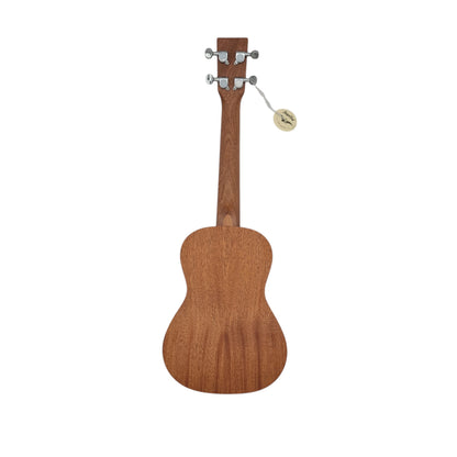 Mentreel UK23100 All Mahogany Concert Concert Ukulele (23-Inch) + Ukulele Stand