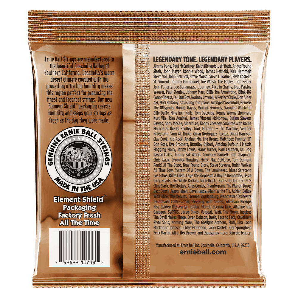 Ernie Ball Custom Light Earthwood Phosphor Bronze 12-String Acoustic Guitar Strings 10-48 Gauge | P02152