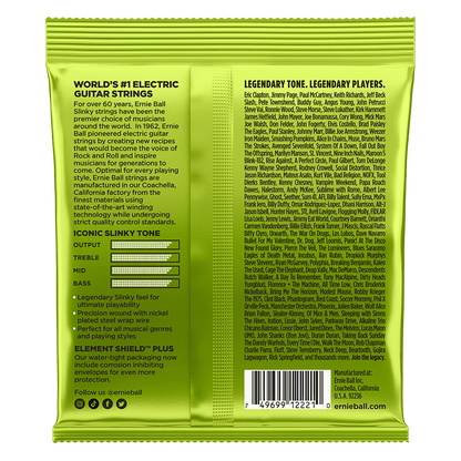 Ernie Ball Regular Slinky Nickel Wound Electric Guitar Strings 10-46 Gauge | P02221