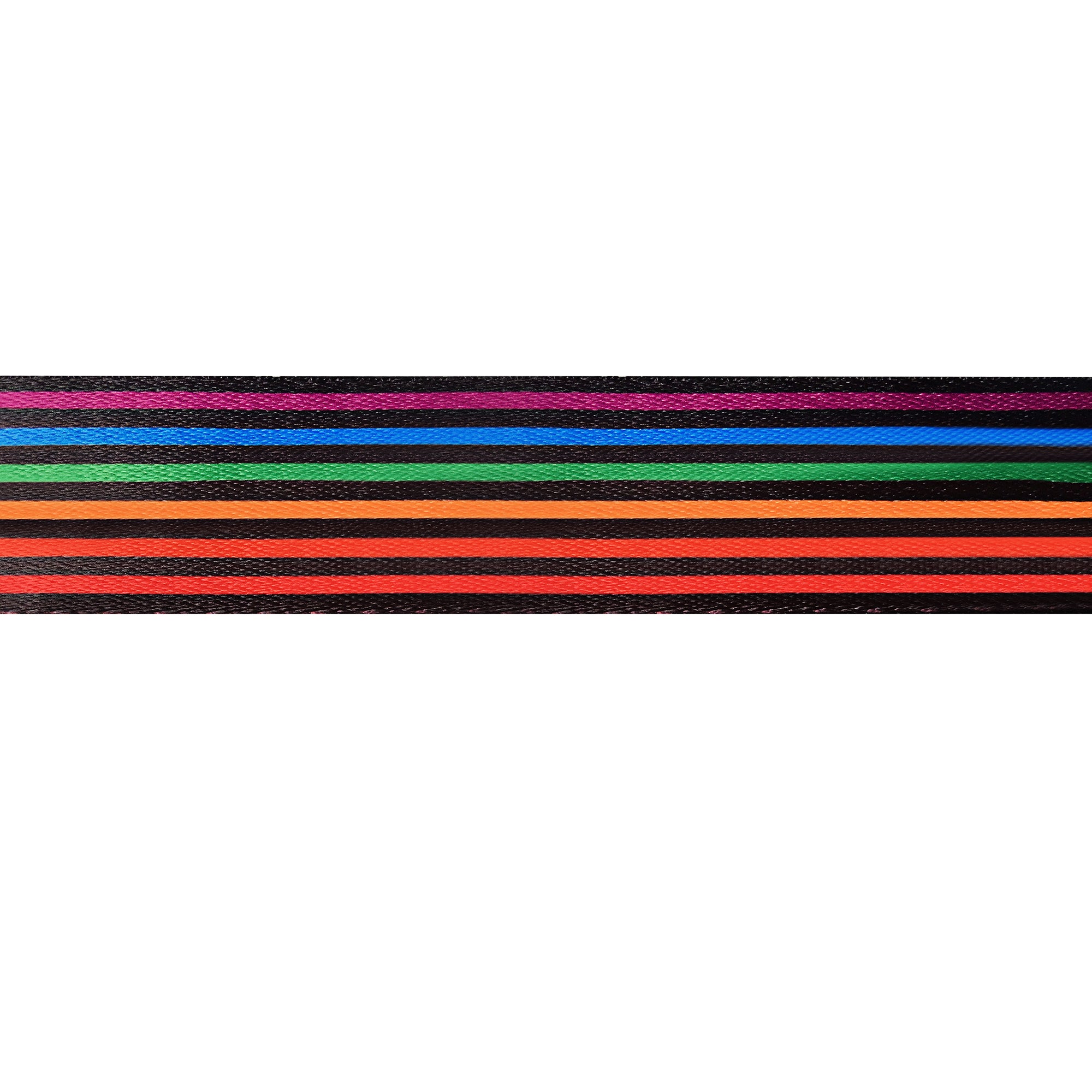Amumu PC06PBK Rainbow Guitar Strap Polyester Cotton