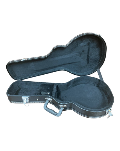 Caraya Solid Spruce Top F-Style Acoustic-Electric Mandolin in Sunburst w/ Accessories & Lockable Hardcase (Optional) - SMA008EQVS