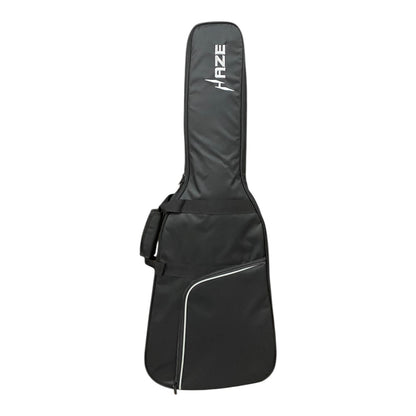 Haze 10mm Padded Electric Guitar Gig Bag w/ Adjustable Neck Cradle & Backpack Straps - EGB101