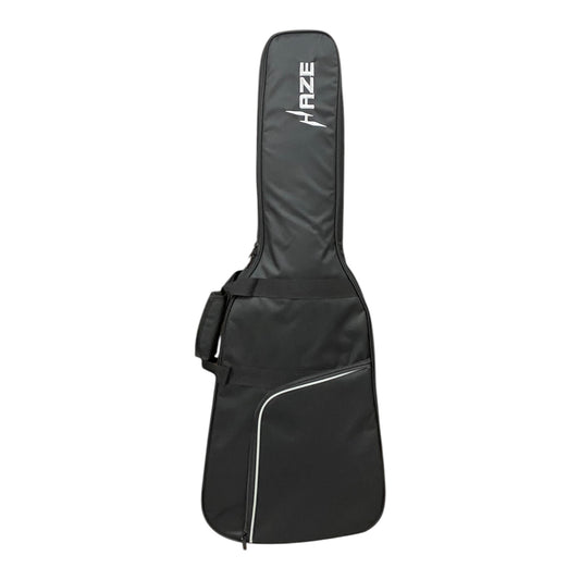 Haze 10mm Padded Electric Guitar Gig Bag w/ Adjustable Neck Cradle & Backpack Straps - EGB101