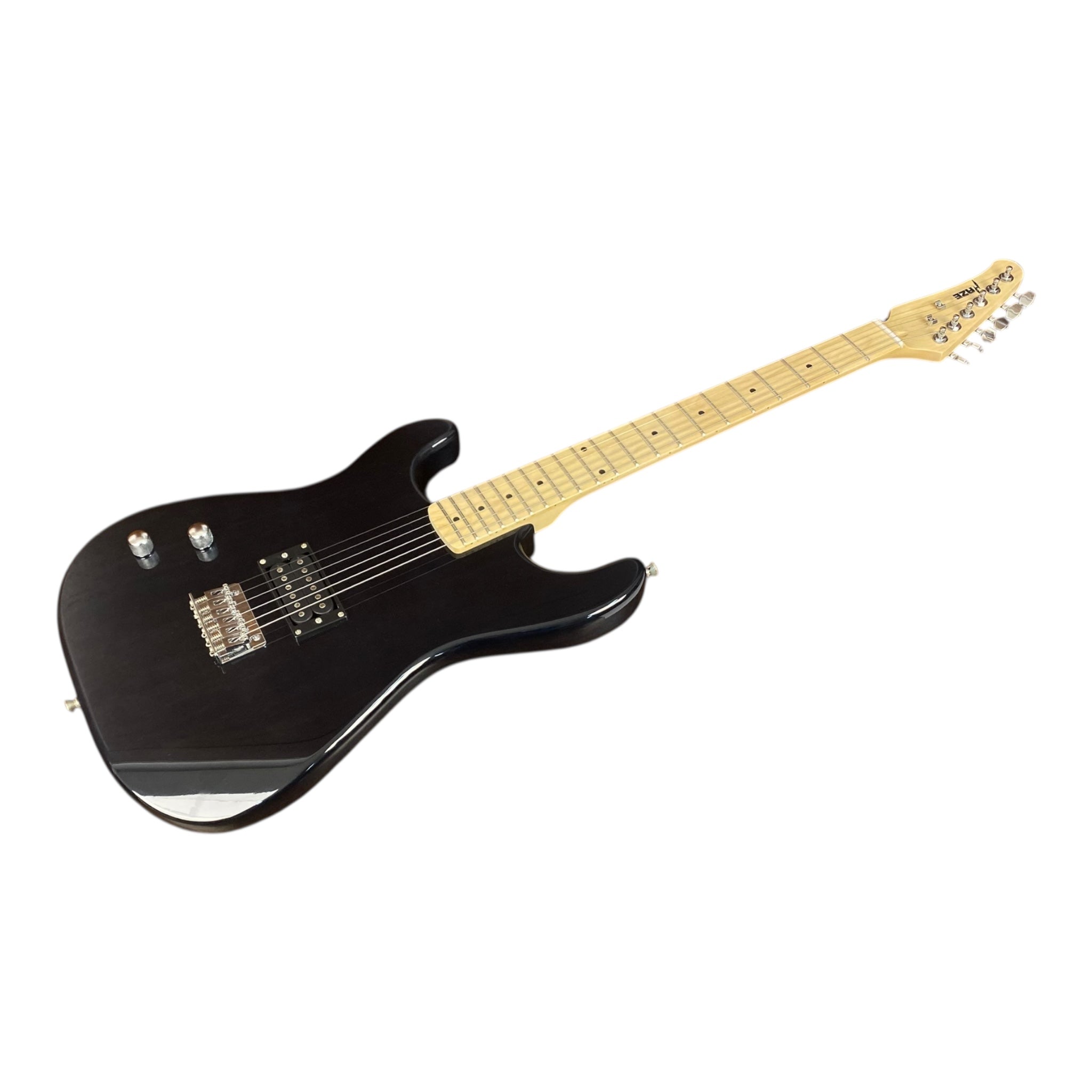Haze HST01 Black Left-Handed 4/4 Size Student Electric Guitar + 10W Amp (Optional)