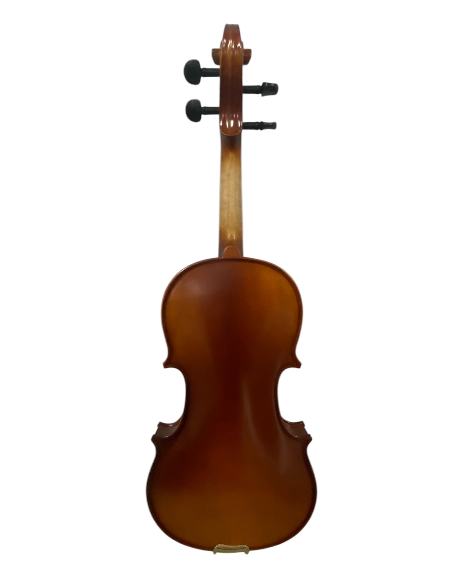 Caraya MV001VT Solid Spruce Top 4/4 3/4 1/2 Size Violin Outfit in Vintage Polish w/ Foam Case, Bow, and Rosin