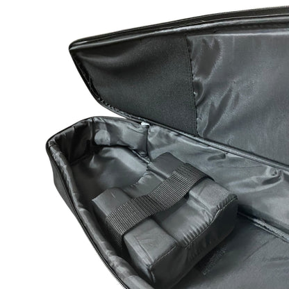 Haze 10mm Padded Electric Guitar Gig Bag w/ Adjustable Neck Cradle & Backpack Straps - EGB101