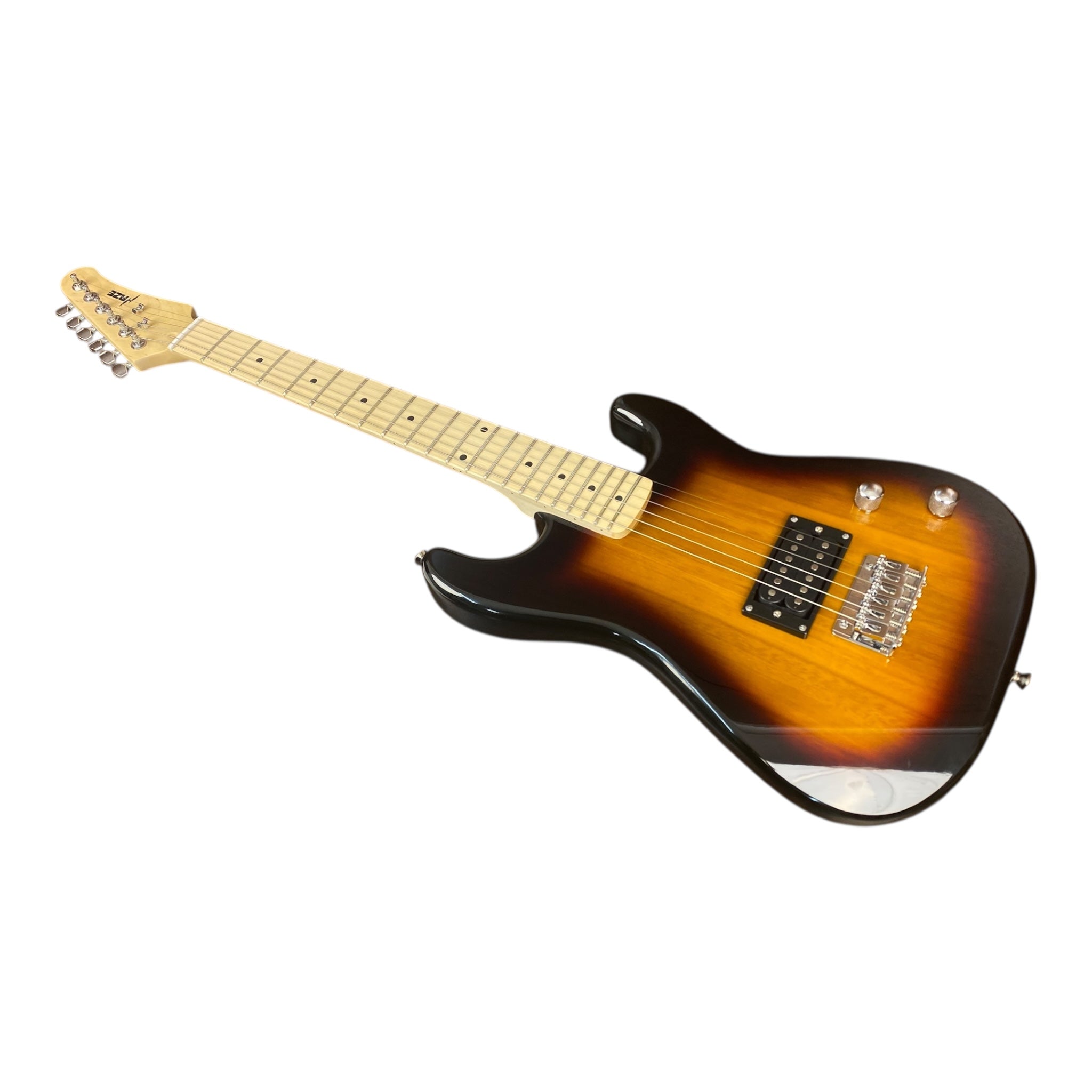 Haze HST01 Sunburst 3/4 Size Student Electric Guitar + 10W Amp (Optional)