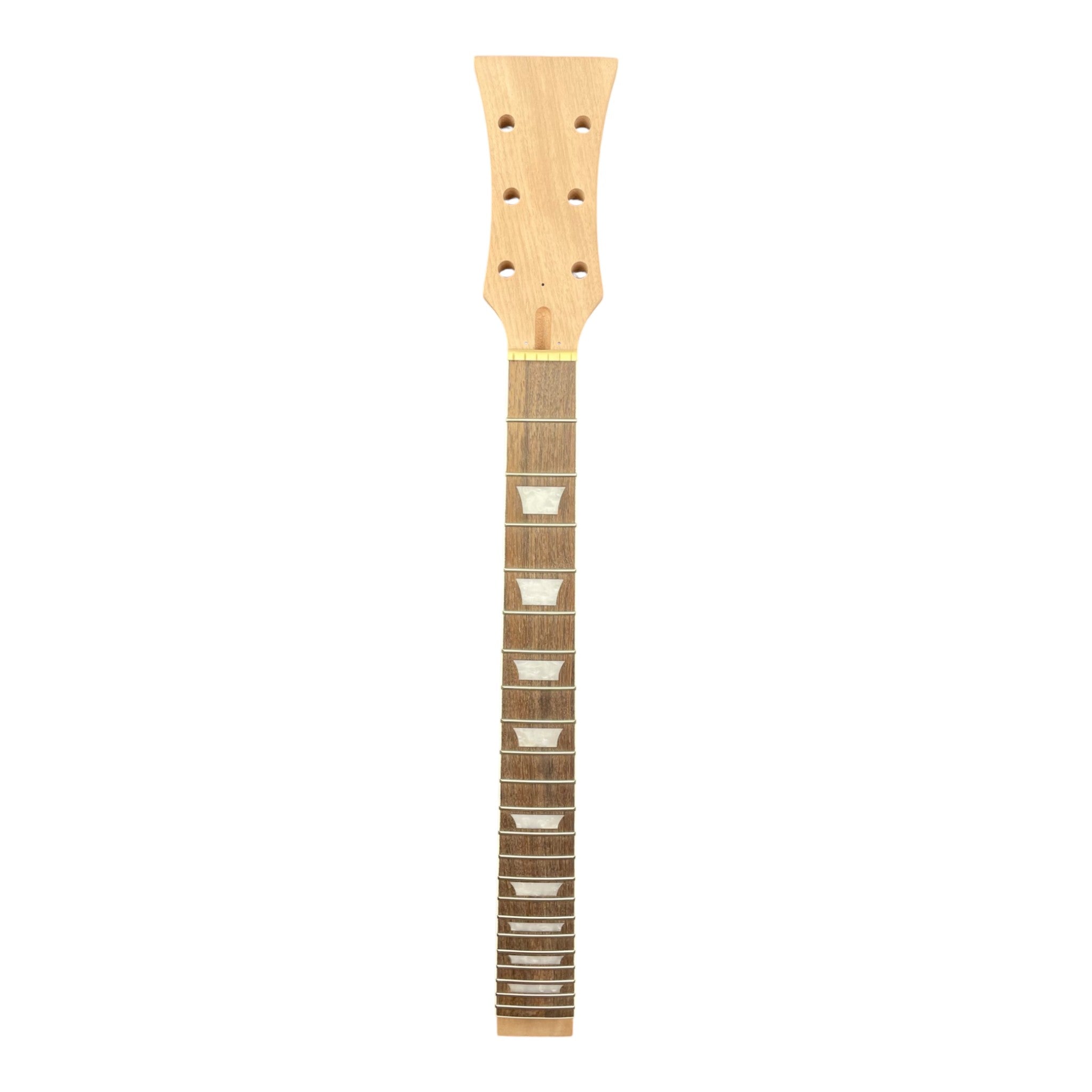 LPM385SFMDIY Solid Flame Maple Top Mahogany HLP H-H Electric Guitar DIY Kit - Complete No-Soldering w/ Ivory Trims & Chrome Hardware