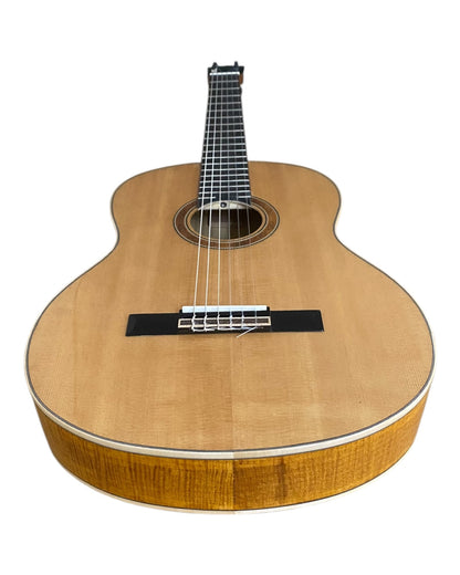 Haze “Authentic Passion and Precision” Solid Spruce & Flamed Maple Flamenco Spanish Classical Guitar - FS1