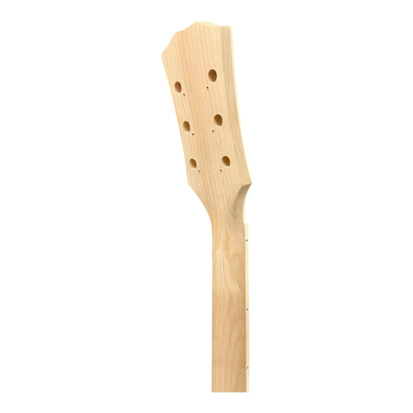 E238DIY Arched Top Solid Basswood Body Maple Set-Neck HLP H-H Electric Guitar DIY Kit - Complete No-Soldering w/ 3-Ply Ivory Trims & Chrome Hardware