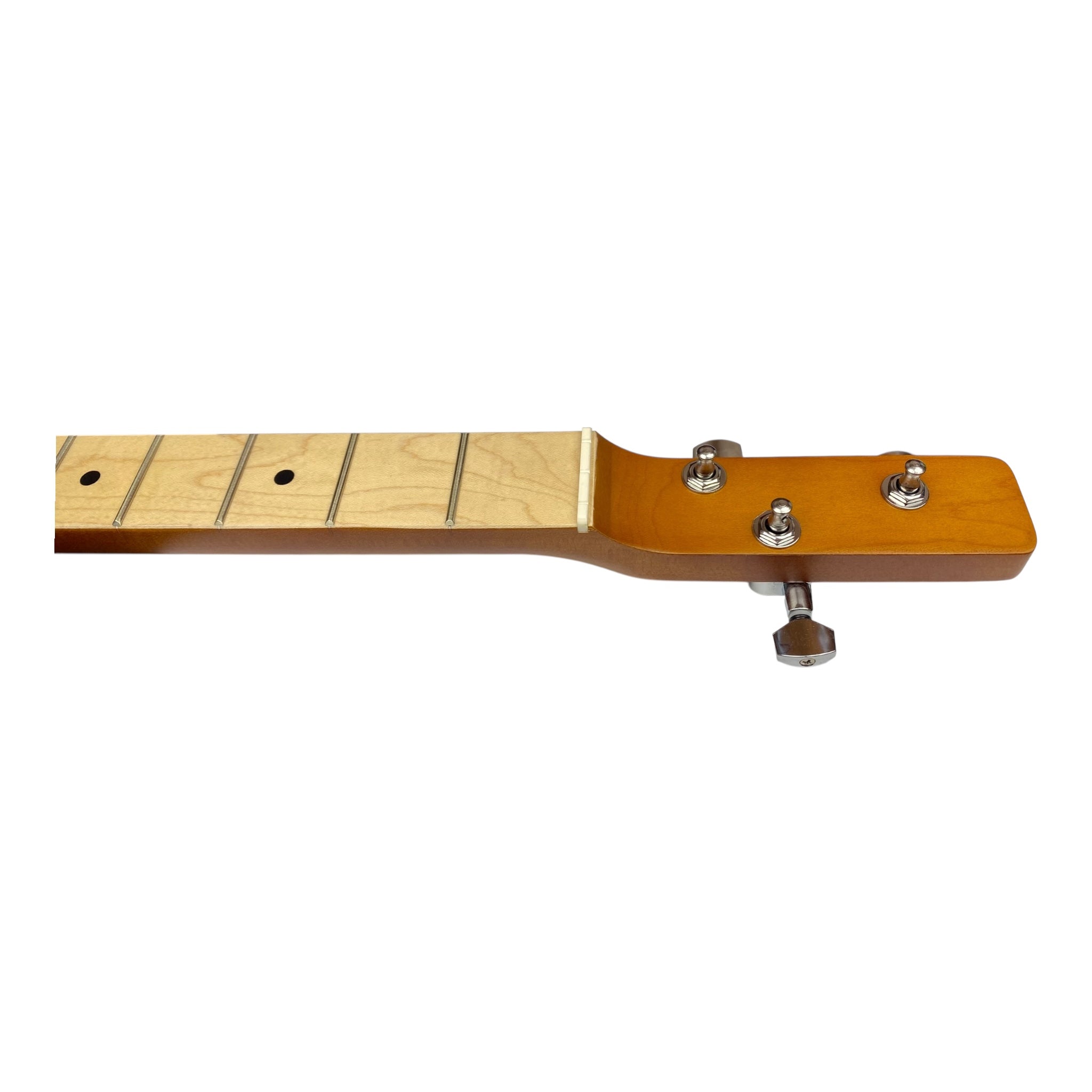 Haze Model X1 DIY Cigar Box Guitar Kit – Mahogany “Blues” Style with Upgradable Guitar Slide (optional)