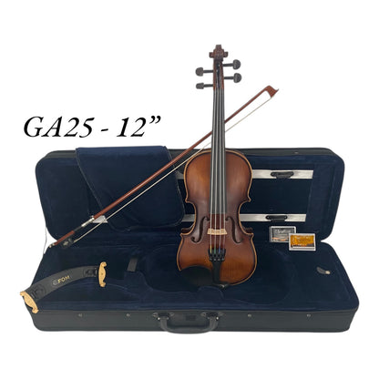 Symphony GA25 "Professional Series" Viola Outfit in 14", 13" and 12" Sizes